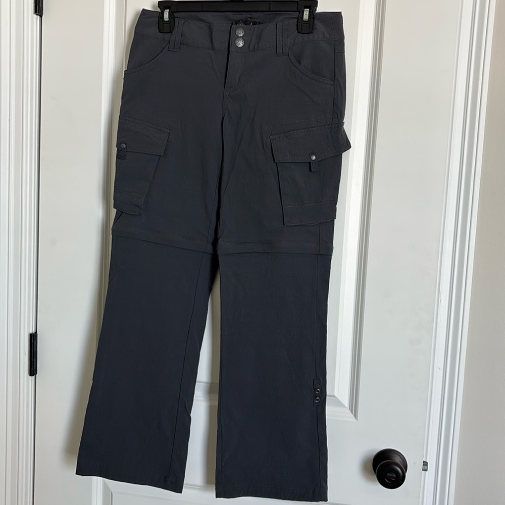 Prana convertible hiking pants, Size 4